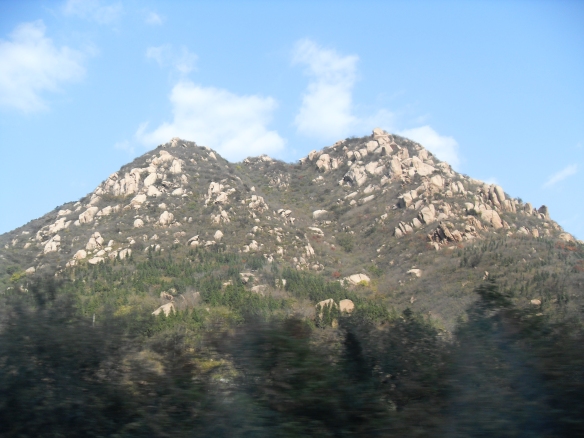 Mountain from the bus